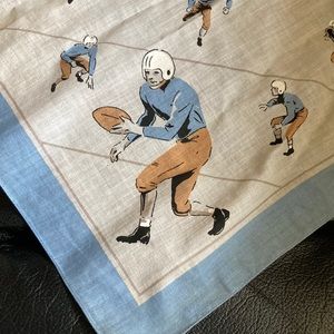 Perfect Handkerchief for a Football Fan - young or old!